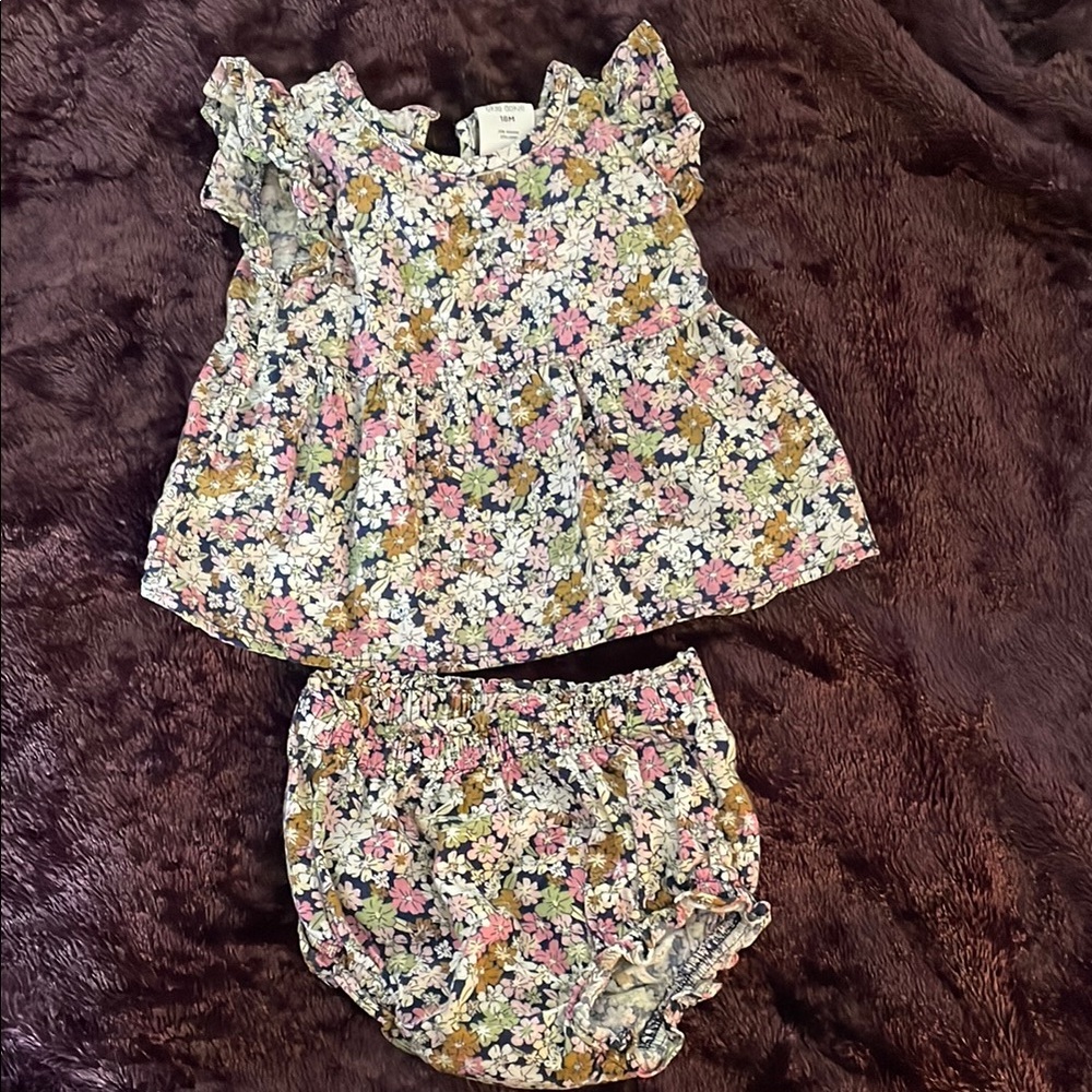 Okie Dokie Floral Matching Set